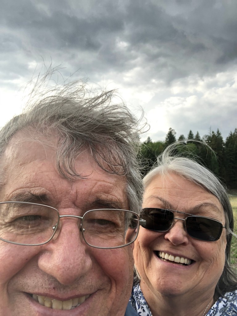 Moments before the big mishap!