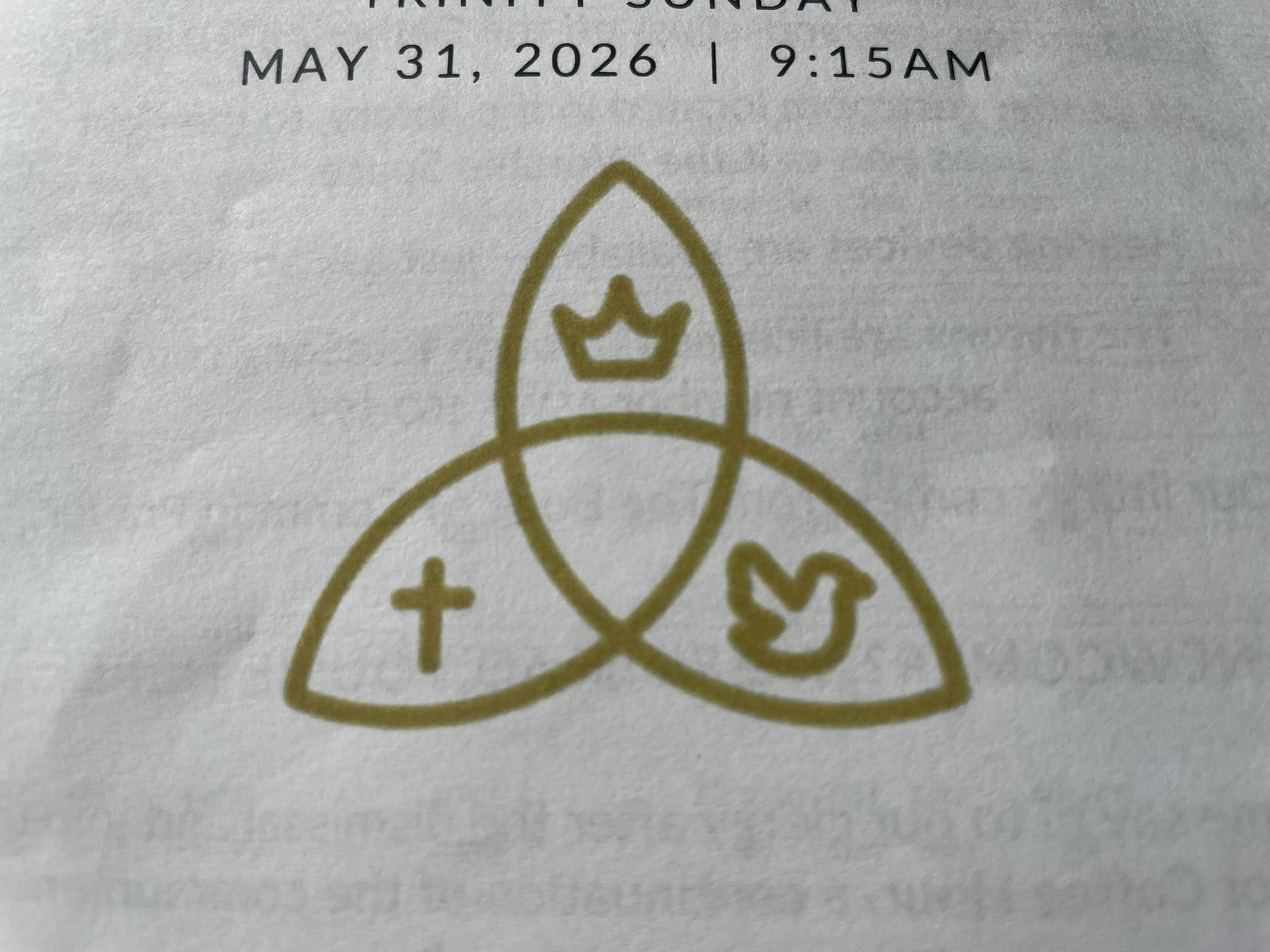 Trinity At Trinity Sunday – Treasures in Plain Sight, A Christian Blog